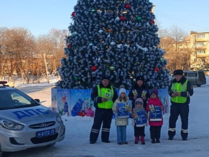 Полицейские Хасанского округа провели новогоднюю профилактическую акцию