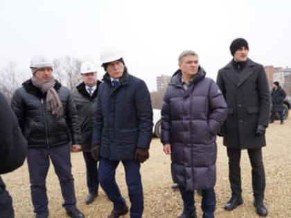 Губернатор совместно с главой Уссурийского городского округа Евгением Корж проверил стройки города
