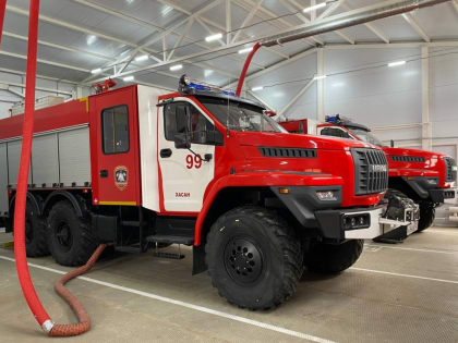 Новую пожарную часть построили в Приморье на границе трех государств