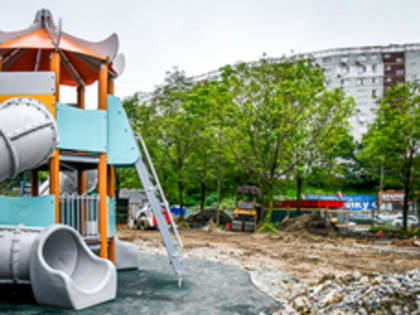 Владивосток: реконструкция сквера на Третьей Рабочей