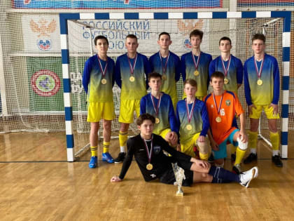 Команда "Новая Энергия" (Владивосток) - победитель первенства ДВФО по мини-футболу