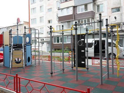 Приемка дворов и спортивных площадок продолжается в Уссурийске