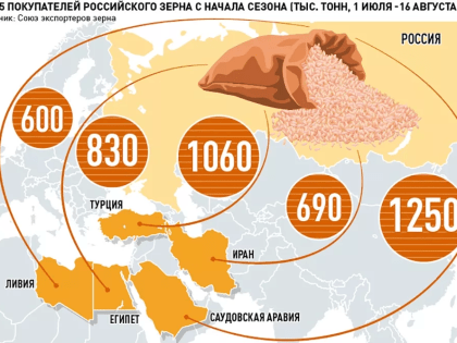 Как идет экспорт российского продовольствия после окончания зерновой сделки