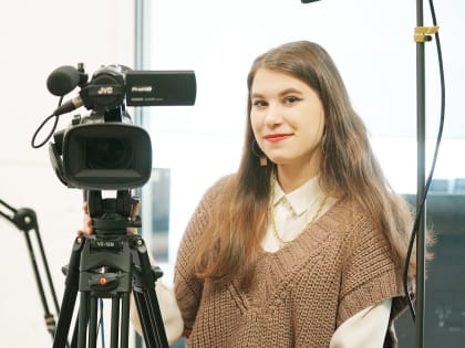 Студентка Высшей школы кино и телевидения стала призером всероссийского конкурса телеведущих
