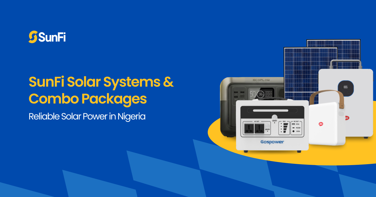 SunFi Solar Systems & Combo Packages | Reliable Solar Power in Nigeria