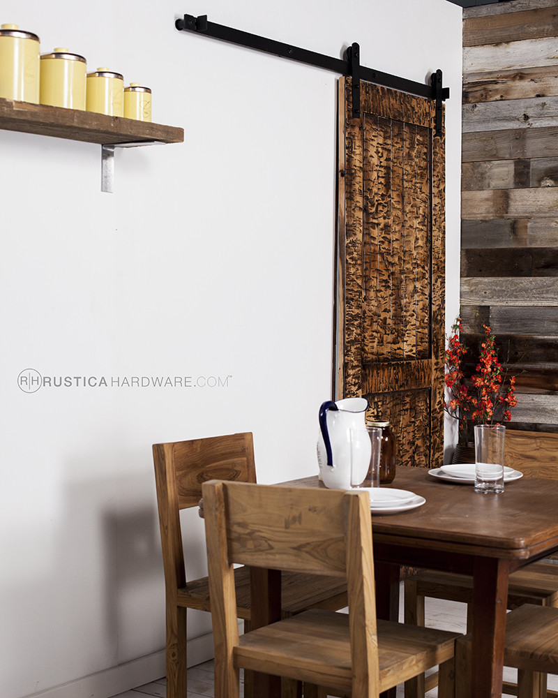 UltraModern Barn Door Hardware Kit Rustica Hardware