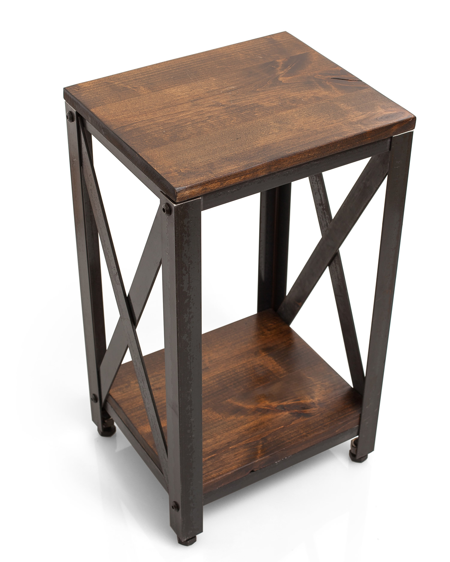 Crossroads End Table Barn Doors Hardware