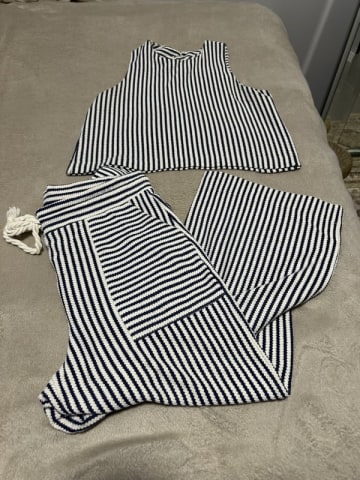 Conjunto moderno casual , tamanho GG
