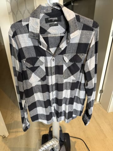 Camisa xadrez masculina , tamanho P