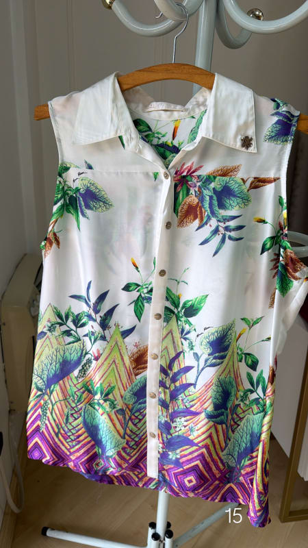 Camisa feminina Morena Rosa regata 