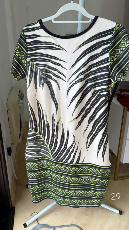 Vestido feminino estampado 