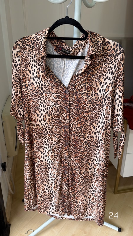Camisa social longa anima print 