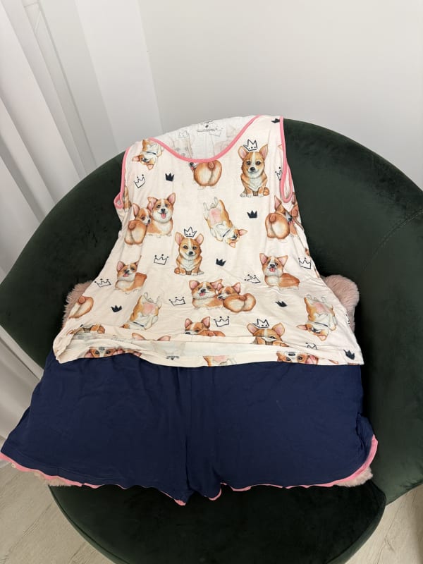 Pijama regata curto