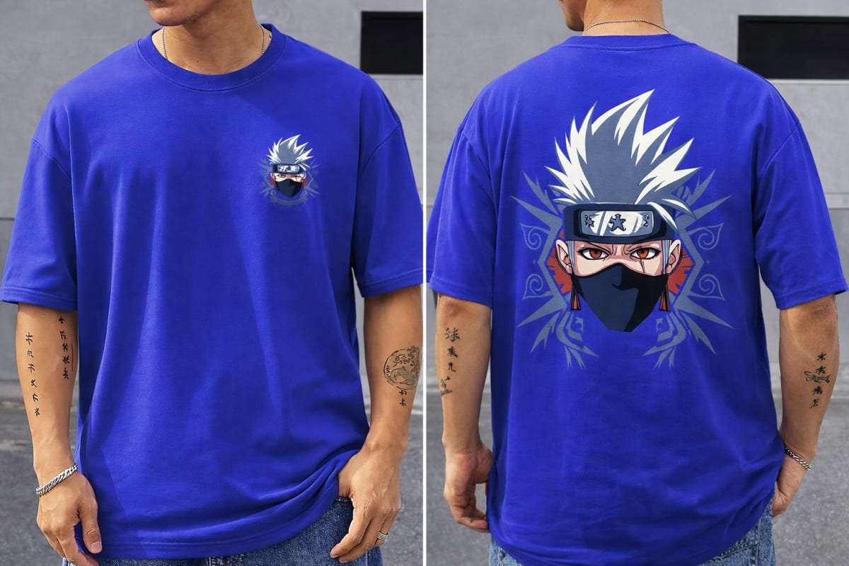 Urban Comfort Kakashi Oversized Tee