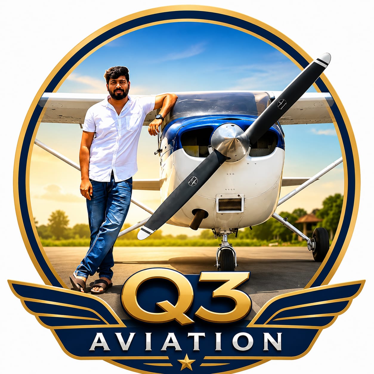 Q3 Aviation logo