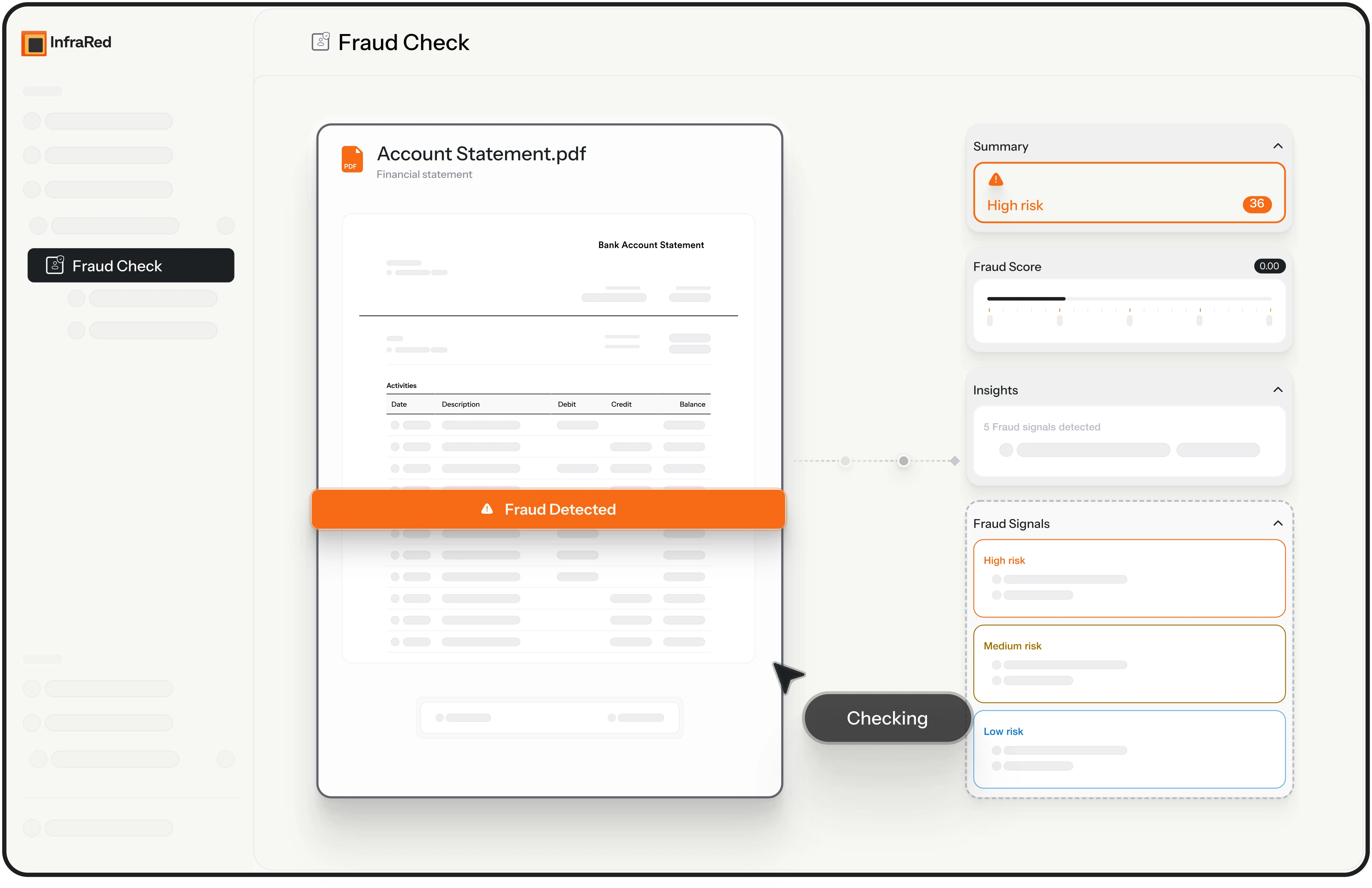 Document fraud detection hero image