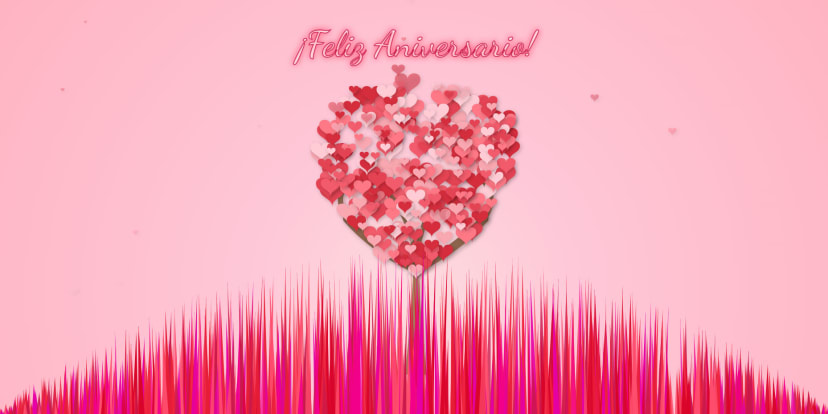 Plantilla HTML Aniversario | Árbol de Corazones Interactivo y Mensajes