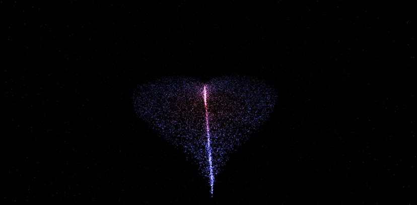 Corazón de Galaxia 3D