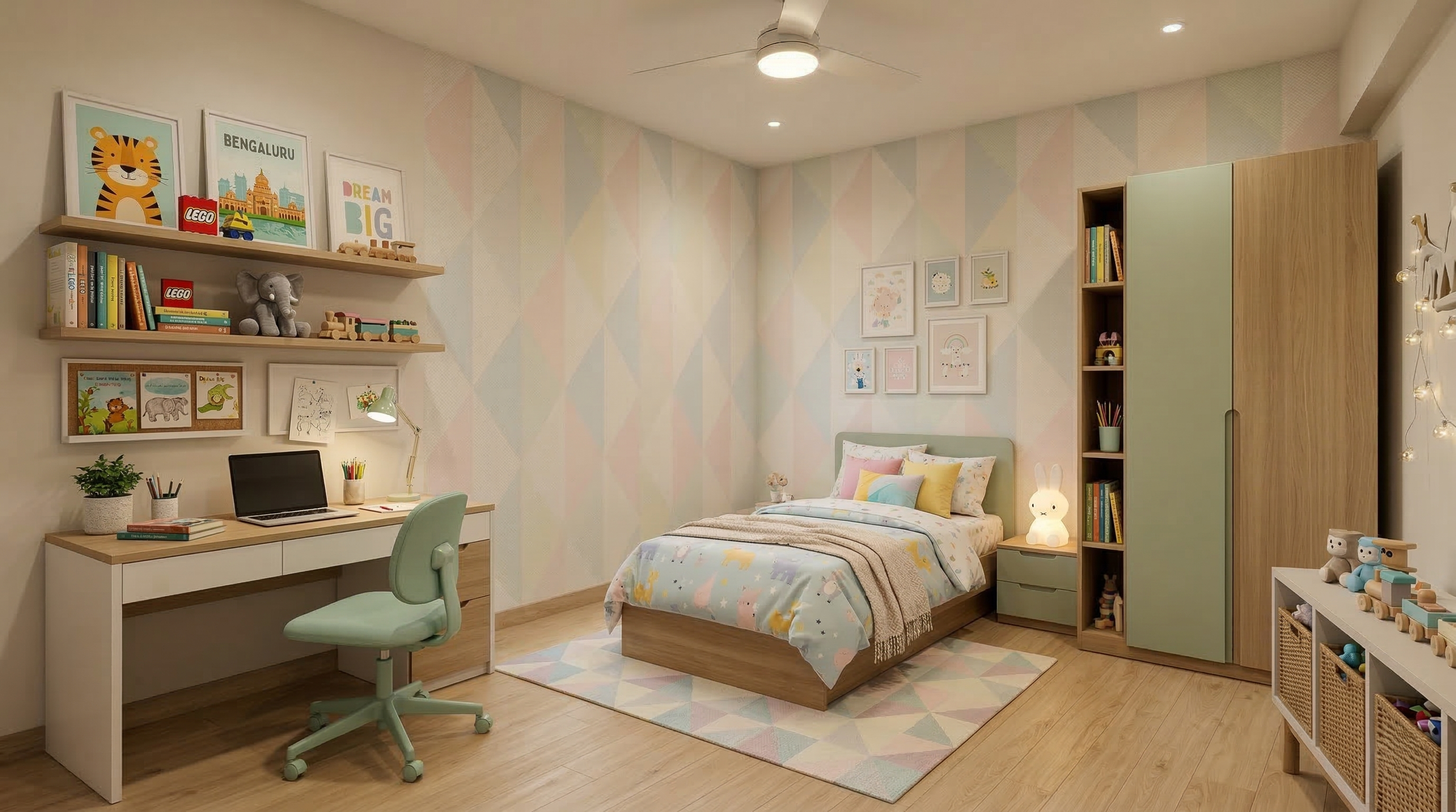 Imaginative and fun spaces for children to grow and play.