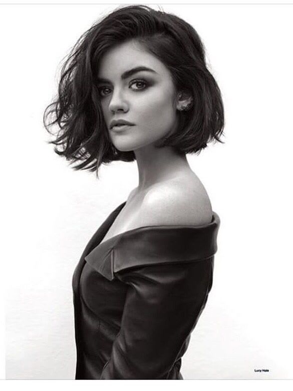 Inspire-se no belíssimo cabelo curto da atriz Lucy Hale 3 Cabelo Curto chiquérrimo da Lucy Hale com toque de ondas