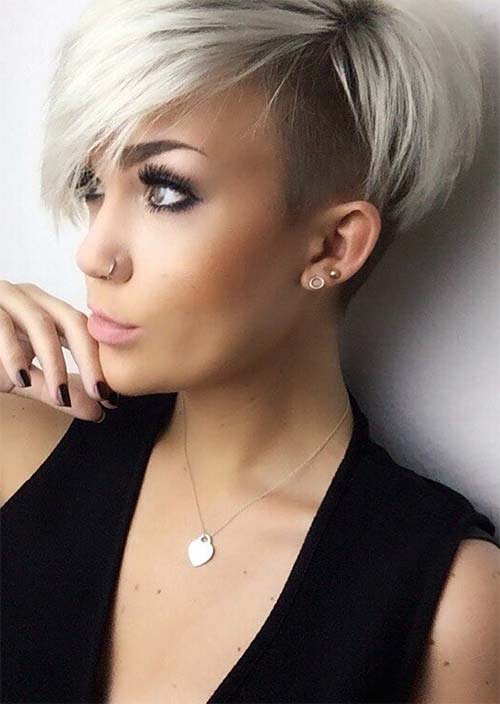Estilos de Cabelos Curtos Feminino que Valem Apostar em 2023 6 Undercut