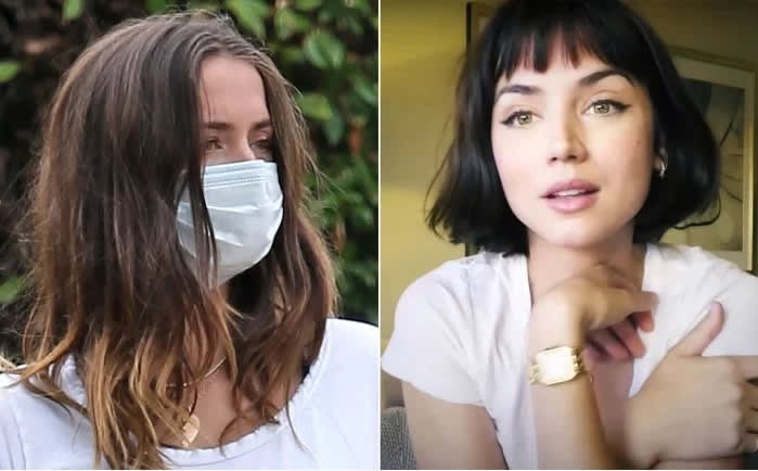 Antes e depois da Ana de Armas