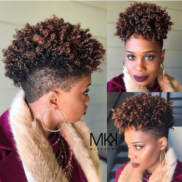 Twist Out Curto: Celebrando a Textura Natural cabelo curto negras