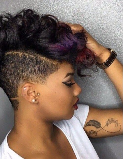 Undercut Feminino: Estilo Moderno para as mulheres negras cabelo curto feminino