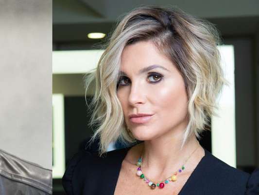 Os Cortes de Cabelo Curto da Flavia Alessandra 4 Cabelo curto da Flavia Alessandra Chanel com Ondas
