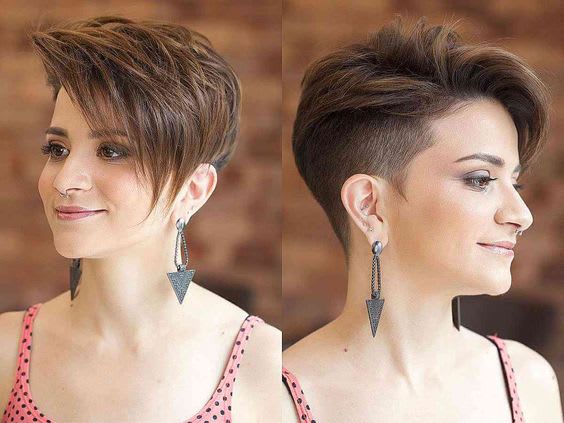 5 Dicas Básicas para Manter o Cabelo Curto Saudável e Bonito 5 Corte de cabelo curto com a lateral e nuca raspada