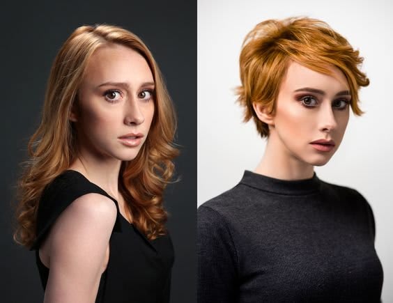 Considerações antes de fazer um corte de cabelo curto 5 Antes e depois para os cabelos curtos