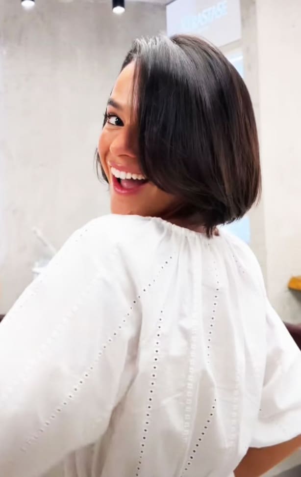 O Chanel da Bruna Marquezine: Cabelo Curto Nota 10 3 Corte de cabelo curto feminino chanel da Bruna Marquezine.