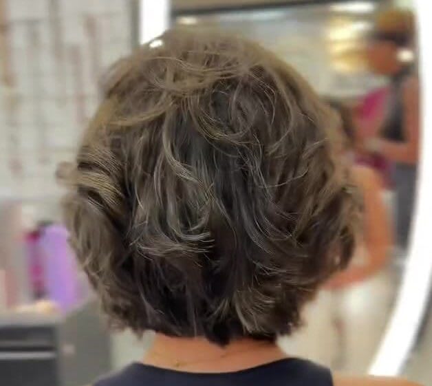 corte curto feito no Espaço Denise Mitiko NUCA