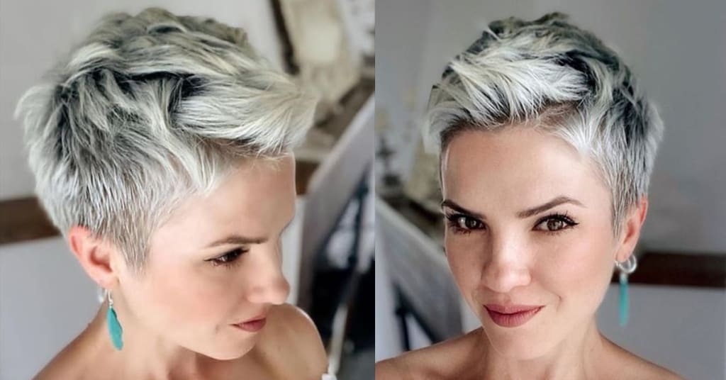 Cabelo Curto Feminino no Estilo Pixie bem Charmoso 1 Cabelo Curto Feminino no Estilo Pixie bem Charmoso