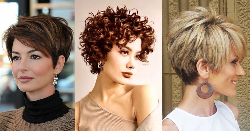 3 Cortes de Cabelo Curto com Estilos e Cabelos Diferentes 1 3 Cortes de Cabelo Curto com Estilos e Cabelos Diferentes