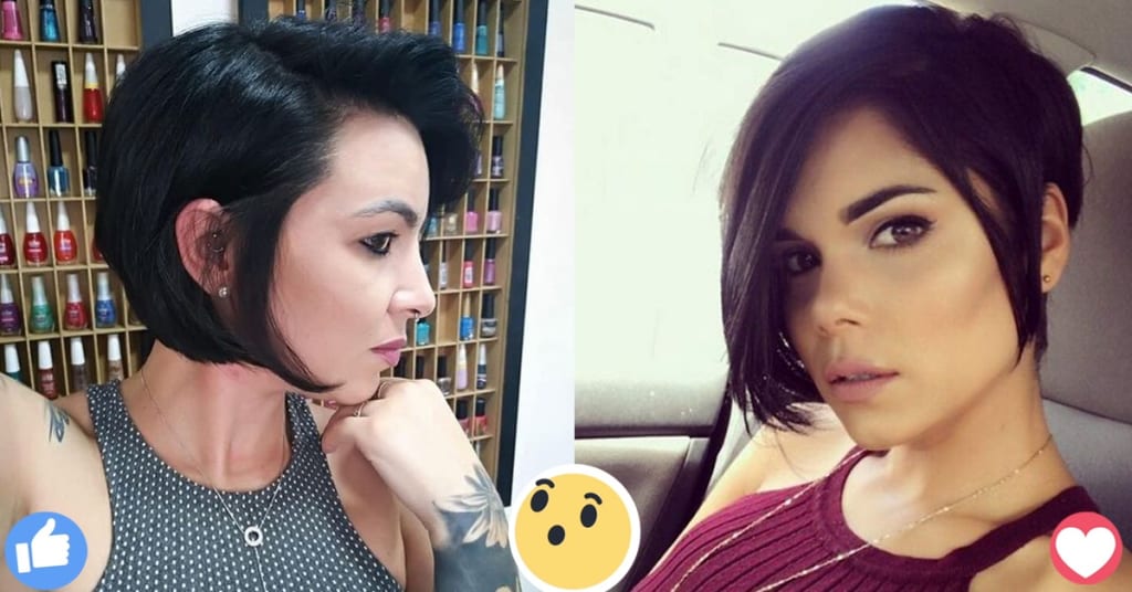 2 Lindos Cabelos Curtos. Qual dos cortes você gostou mais? 1 2 Lindos Cabelos Curtos feminino
