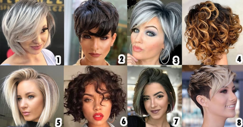 Qual Desses Corte de Cabelo Curto Você Deixaria o Like? 1 favorito 12