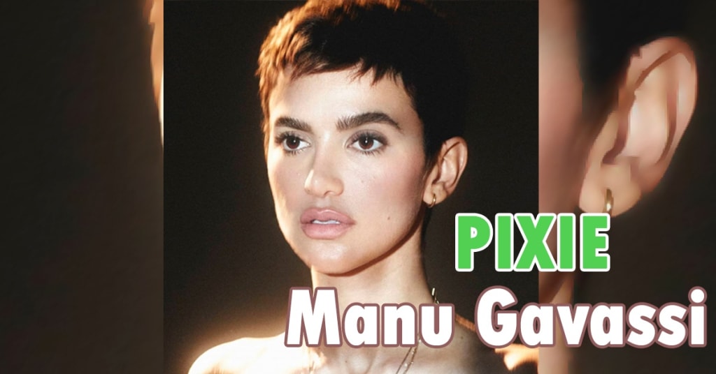Pixie curtissimo novo corte de cabelo da cantora Manu Gavassi