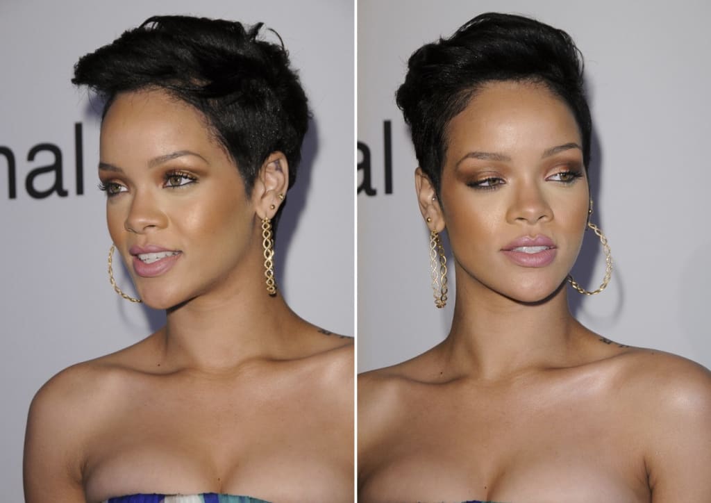 Rihanna está com novo corte de cabelo curto em 2021 2 Cabelo Curto rihanna