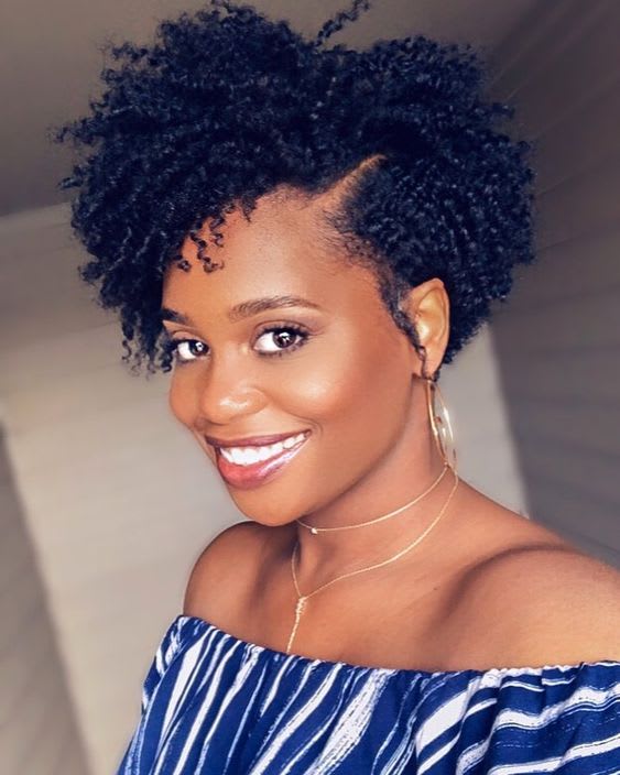Dicas para Manter Cabelos Curtos Sempre Bonitos 5 Cabelo cacheado natural lindo
