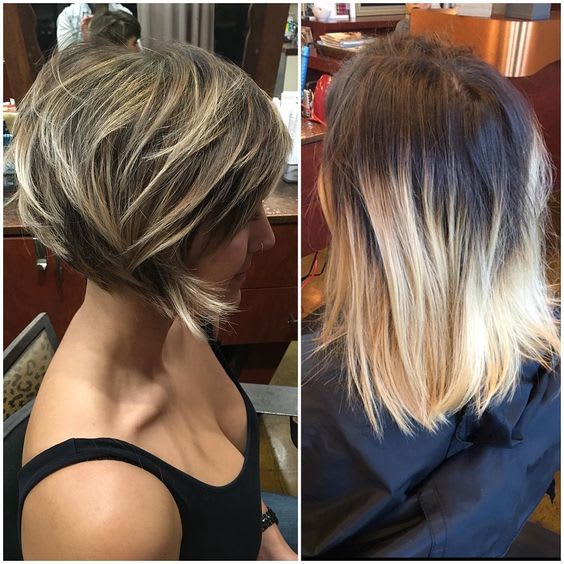 antes depois cabelos curtos 9