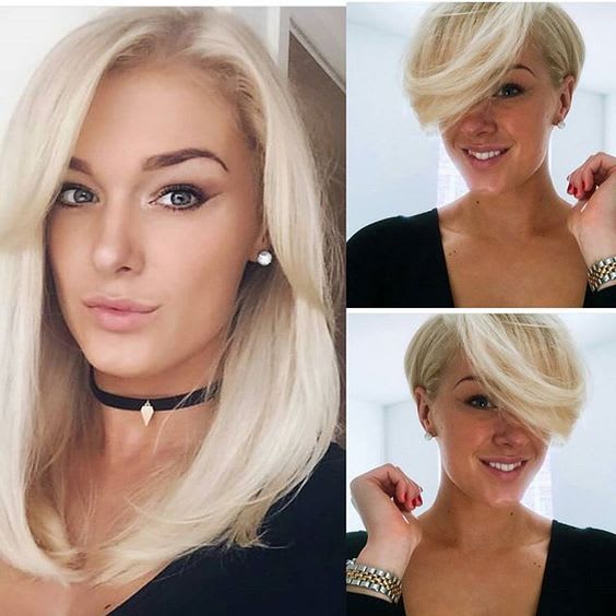 antes depois cabelos curtos 10