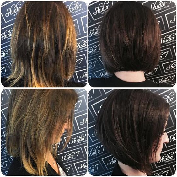 antes depois cabelos curtos 7