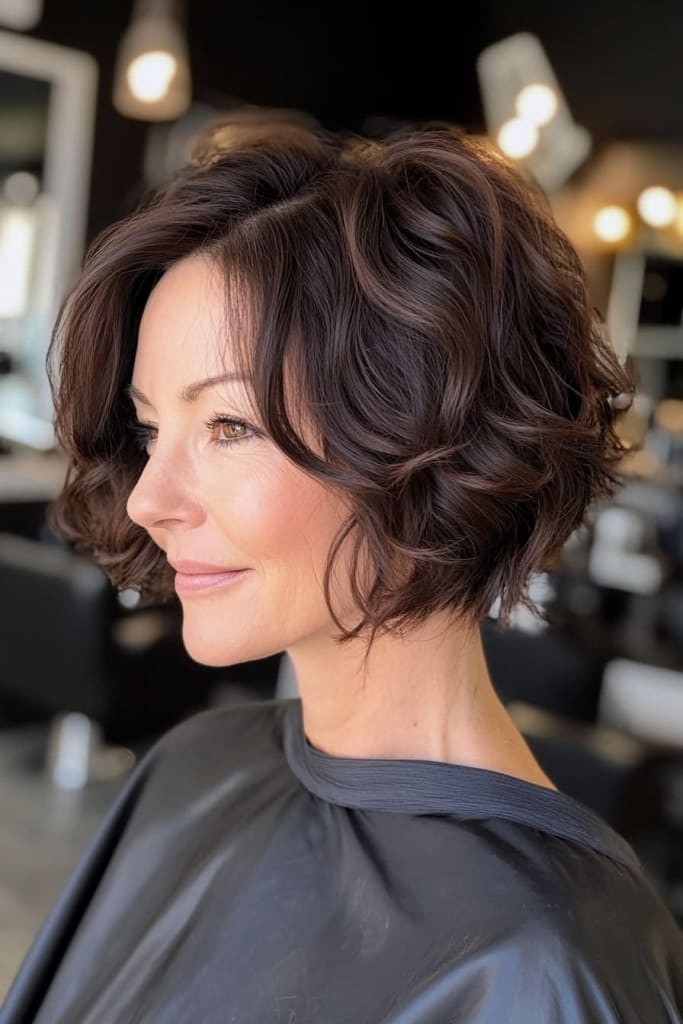 taglio wavy bob caschetto mosso altezza ment