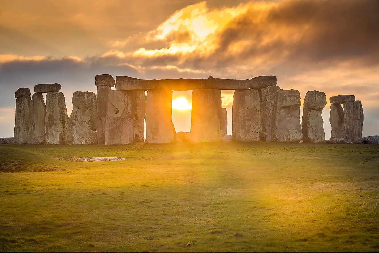 Aerial View of Stonehenge