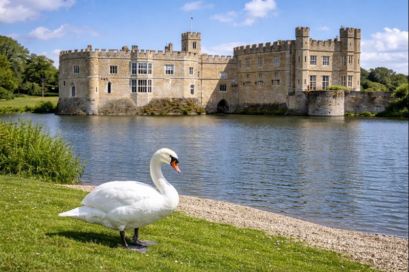 Leeds Castle Aerial View