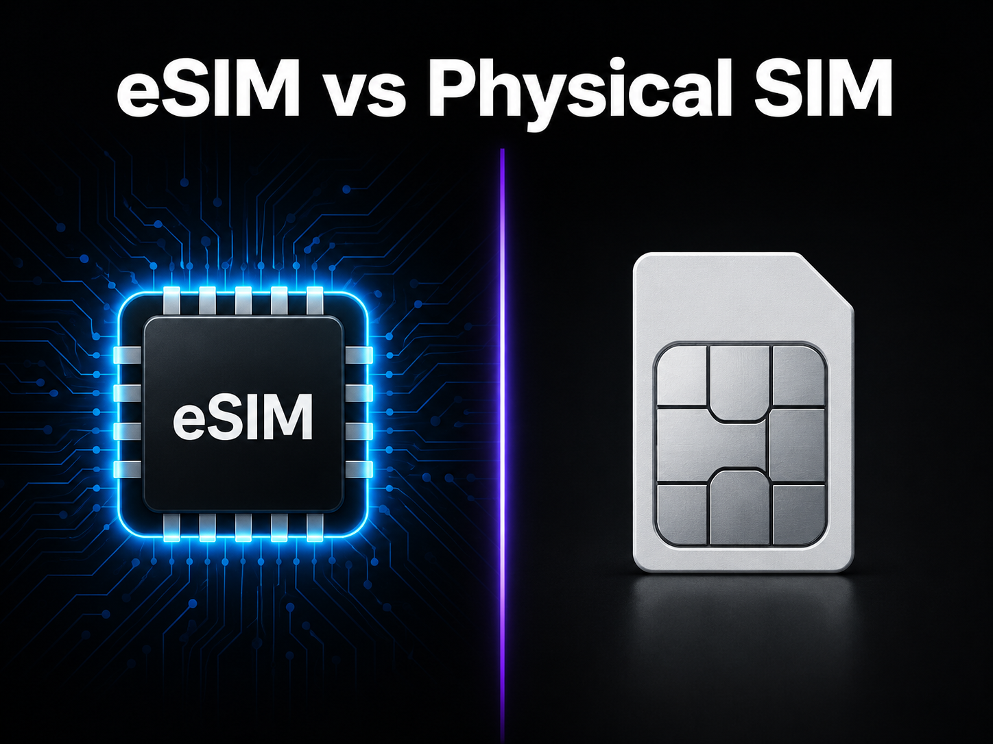 eSIM vs Physical SIM Card: Pros, Cons & Which One Is Right for You