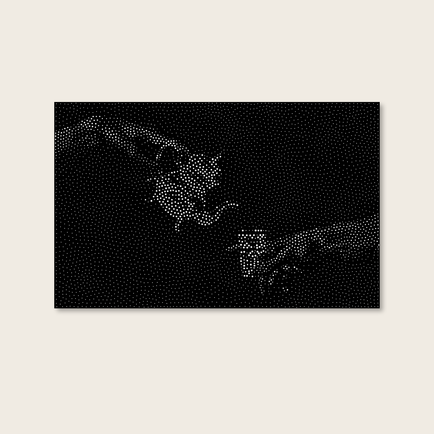 Hand of Atay — œuvre pointilliste Nuqat