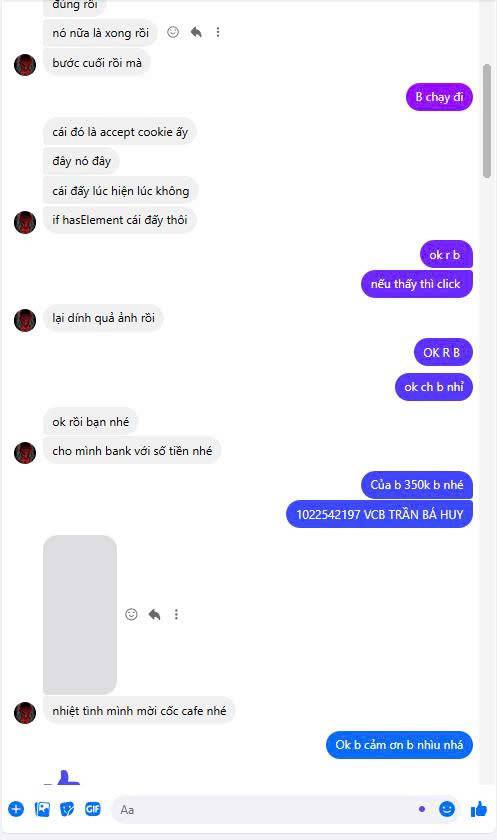 Message screenshot