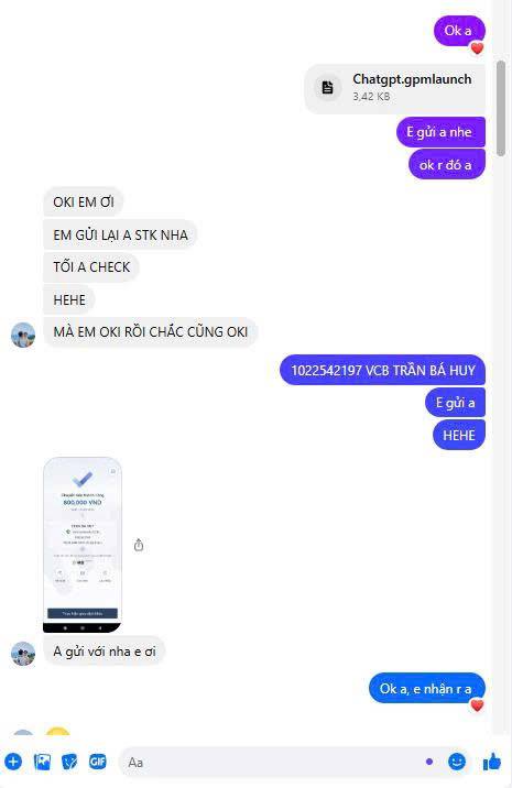 Message screenshot